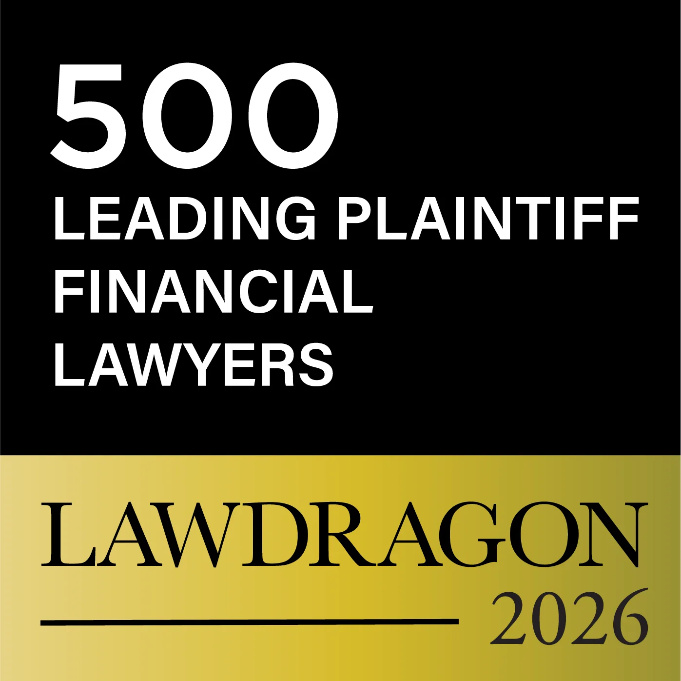 2026 Lawdragon Leading Financial Lawyers
